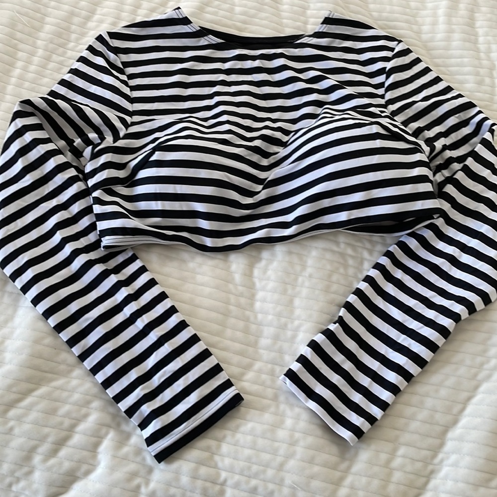 New swim top
